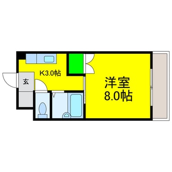 間取図 コーポラス久野