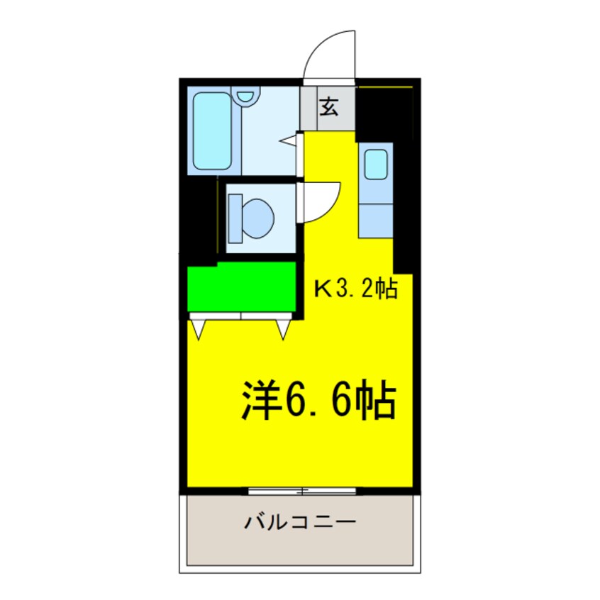 間取図 グランアルブル山越Ⅱ