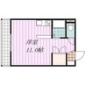 グリーンベル 1Rの間取り