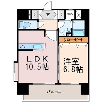 間取図 スカイタワー勝山