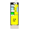 サンシャイン緑町Ⅱ 1Kの間取り