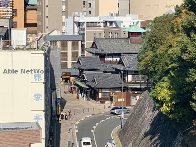 道後温泉本館のすぐそばです チュリス松山