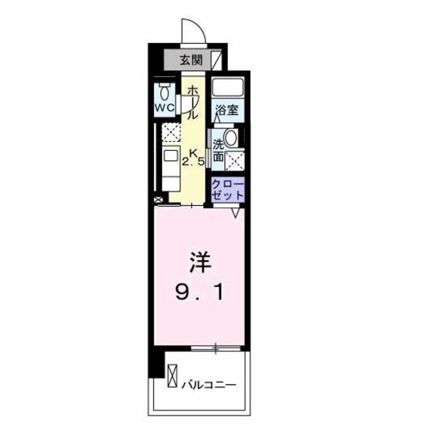 間取図 ルミエール山越