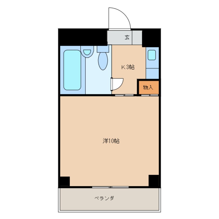 間取図 ライブタウン高砂