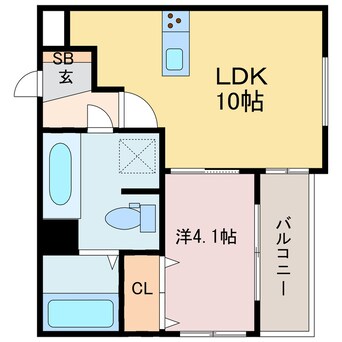 間取図 ヴァレーレ萱町