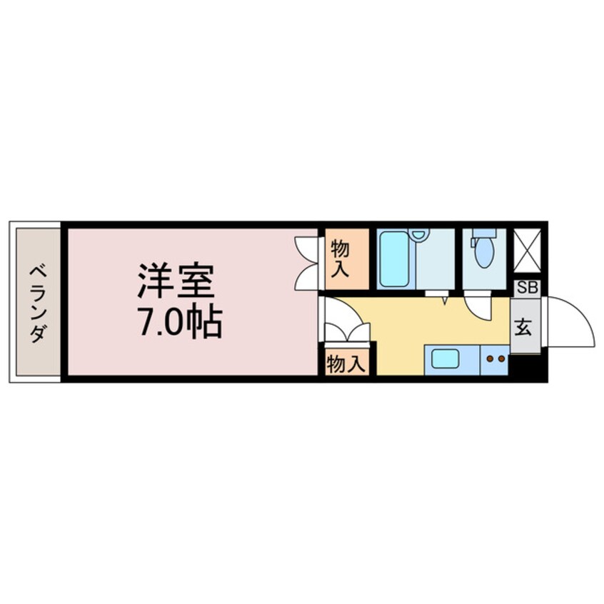 間取図 ジョイフル第3今市
