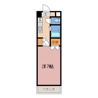 間取図 ジョイフル第3今市
