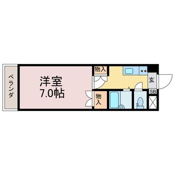 間取図 ジョイフル第3今市