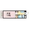 ジョイフル第3今市 1Kの間取り