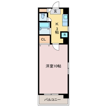 間取図 エクセレント小西