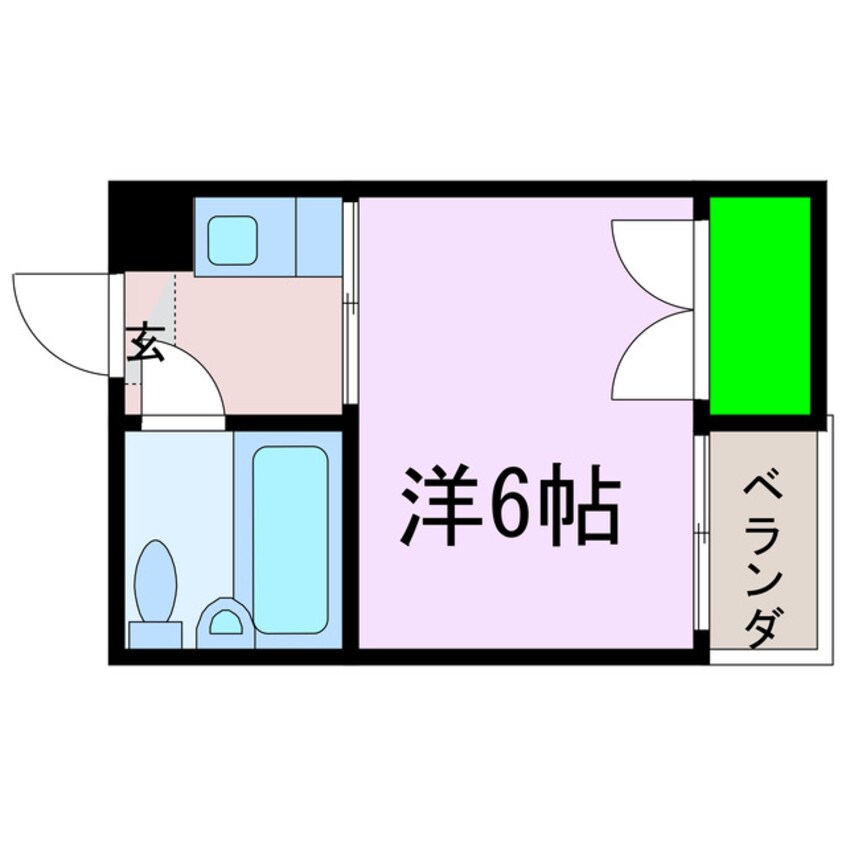 間取図 京屋マンション