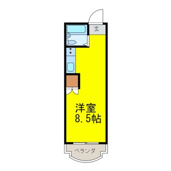 間取図 ロイヤルハイツ樋又