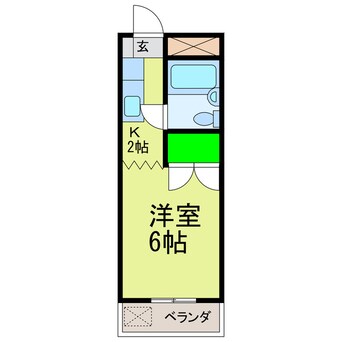 間取図 パールハイツ寿