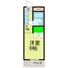 パールハイツ寿 1Kの間取り