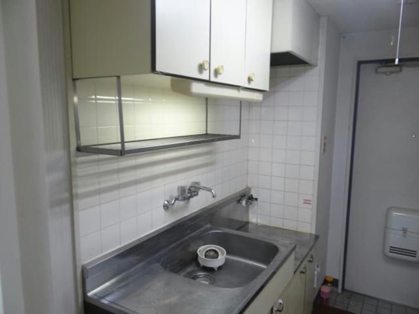 キッチンです。　ガスコンロは持込ください。 コーポみやおか