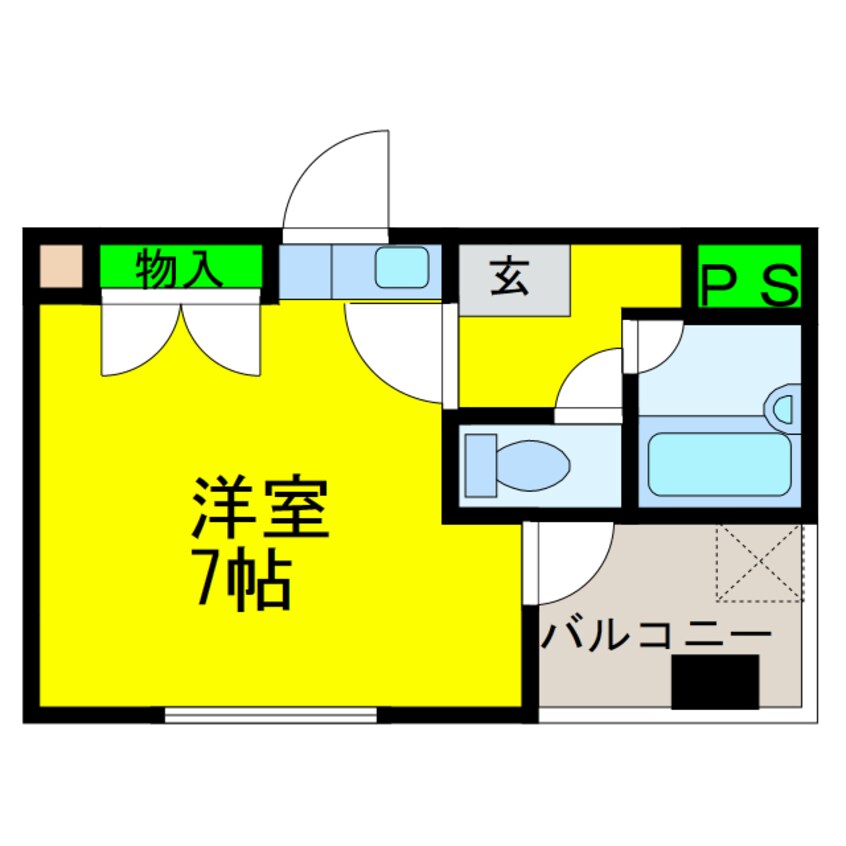 間取図 八九十ビル