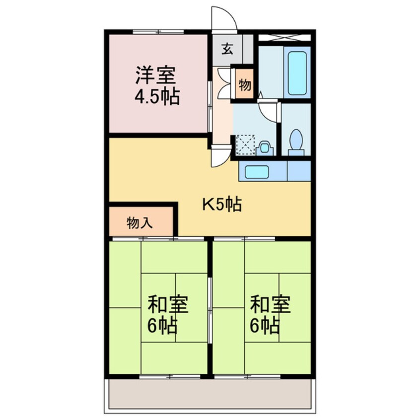 間取図 ファーストビル渡部