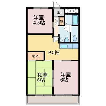 間取図 ファーストビル渡部