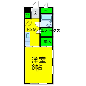 間取図 第三森ビル