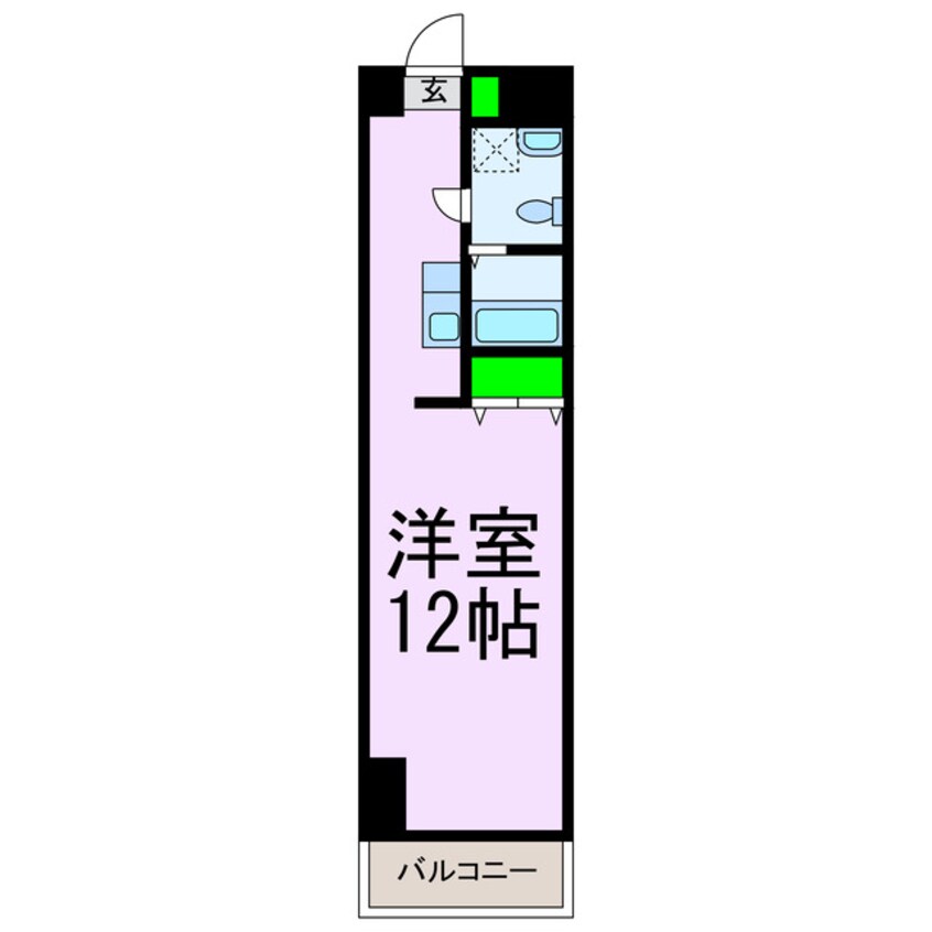 間取図 カローラ東雲