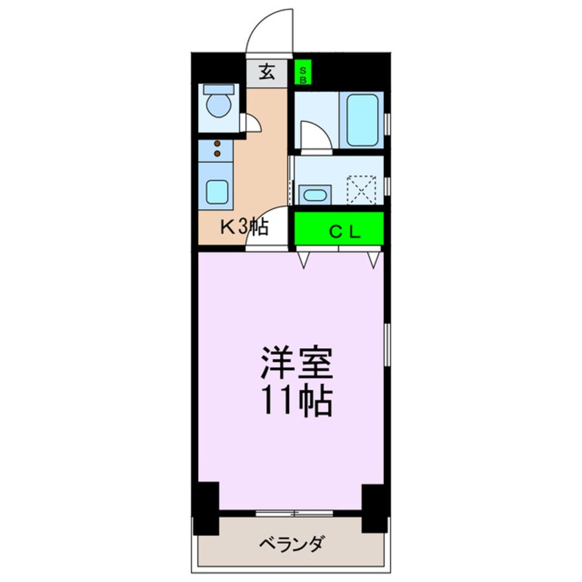 間取図 インペリアル一番町