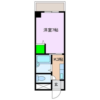 間取図 クリスタルビル