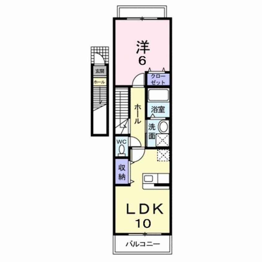 間取図 ブローテ・フルカワ