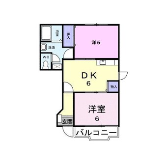 間取図 レジデンス淡路　Ａ