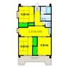 セントヒルズ大任 3LDKの間取り