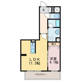 間取図 ヴェッセル持田