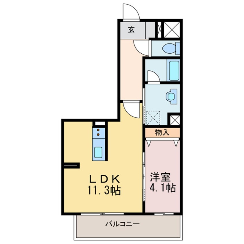 間取図 ヴェッセル持田