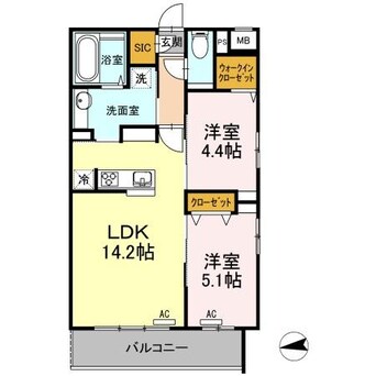 間取図 ヴェッセル持田