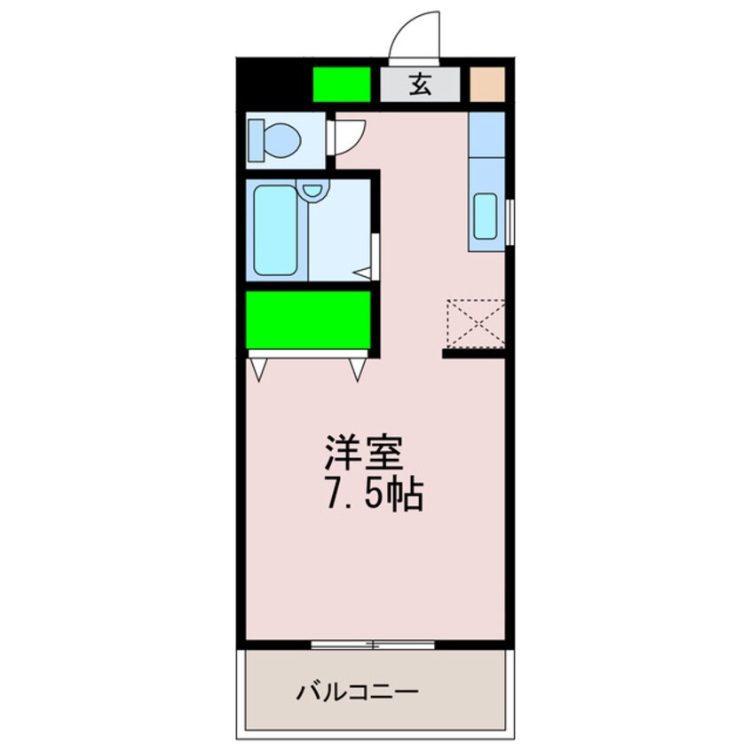 間取図 グリーンハイツMICHIⅡ