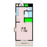 グリーンハイツMICHIⅡ 1Kの間取り