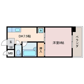 間取図 ACTY本町