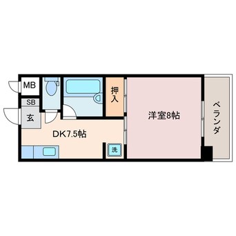 間取図 ACTY本町