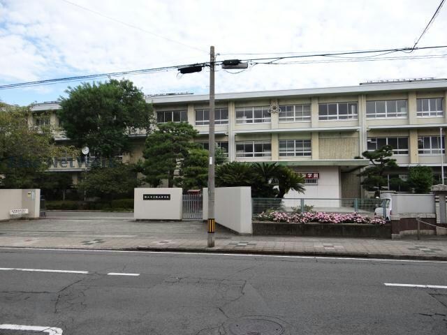 松山市立勝山中学校(中学校/中等教育学校)まで2425m カーサ　ラフィーネ