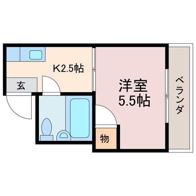 間取り図 岡崎第６ビル