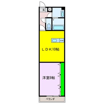 間取図 アリスト・ラ・フェンテ