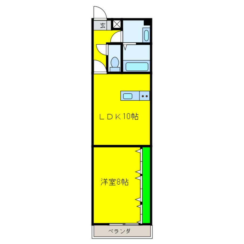 間取図 アリスト・ラ・フェンテ