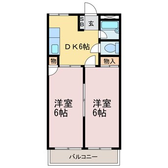 間取図 岡崎第７ビル