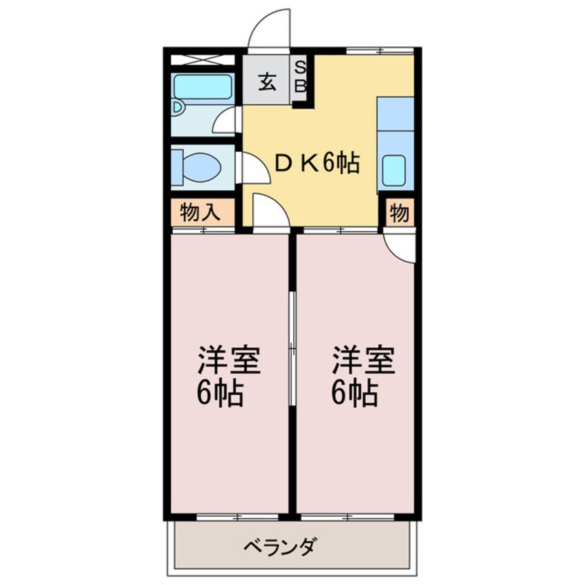 間取図 岡崎第７ビル