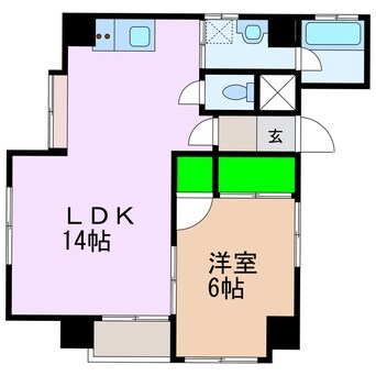 間取図 キララ・ロジュマン