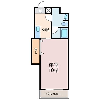 間取図 アリスト柳井町