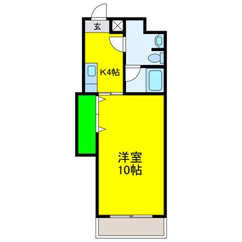 間取図 アリスト柳井町