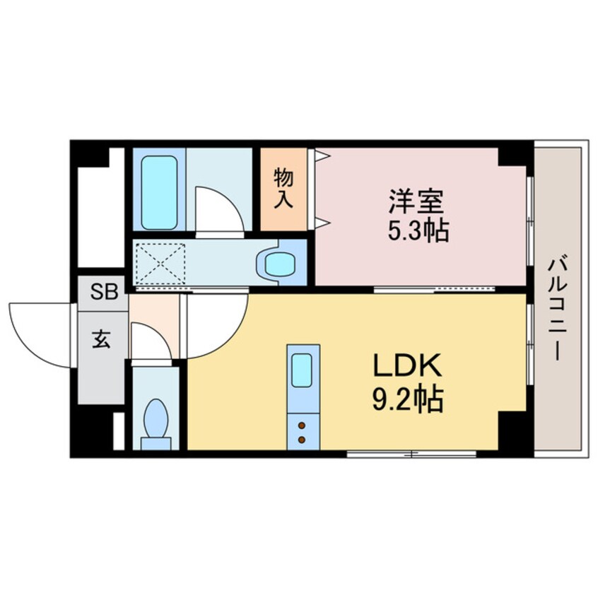 間取図 佐伯ビルディングス