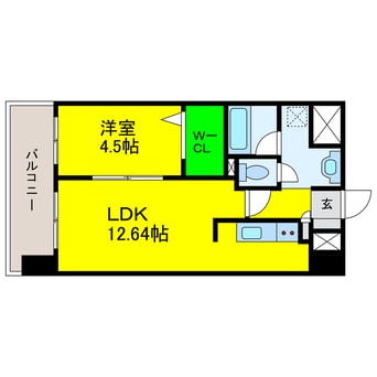 間取図 Qualita松山