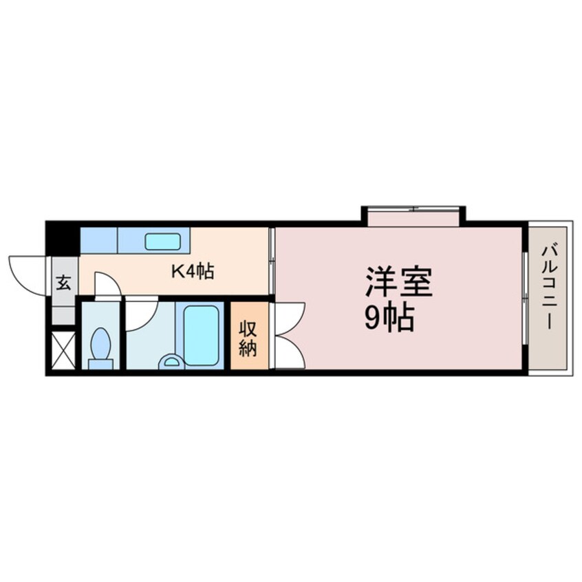 間取図 カドタパレス