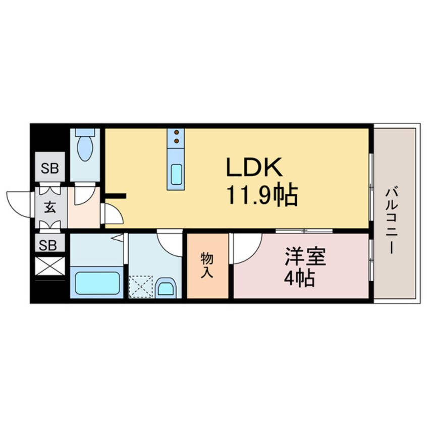 間取図 Ashihara building