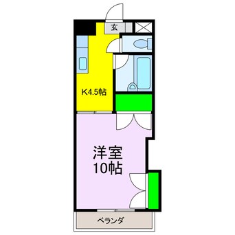 間取図 エンゼルコート２１